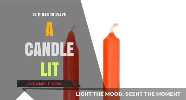 The Dangers of Leaving Candles Burning Unattended