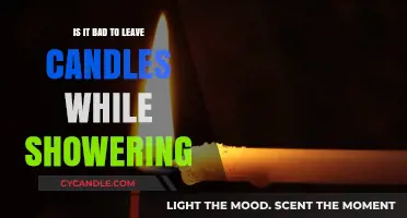 Are Showers Safe With Candles?