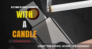 Candle-Lit Cigarettes: Safe Practice or Hidden Health Hazard?