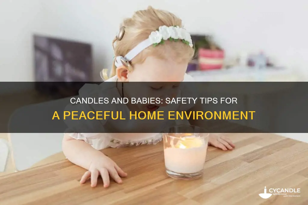 is it bad to light candles around babies