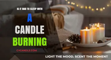 Sleeping with a Burning Candle: Safe Practice or Hidden Danger?