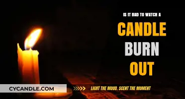 Is Watching a Candle Burn Out Harmful or Meditative?