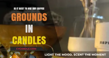 Dry Coffee Grounds in Candles: Benefits, Uses, and Best Practices