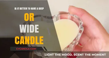 Deep Candles: A Warm and Long-Lasting Glow