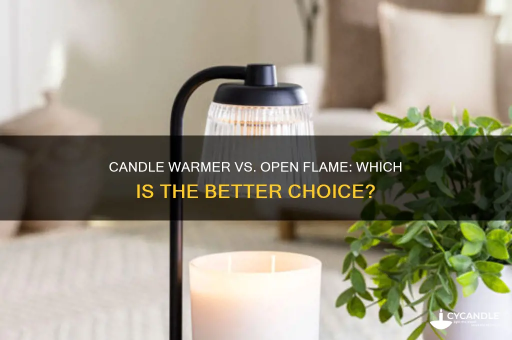 is it better to use a candle warmer
