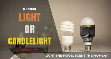 Candle Light vs. Candlelight: Unraveling the Correct Usage and Meaning