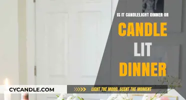 Candlelit or Candlelight Dinners: What's the Difference?