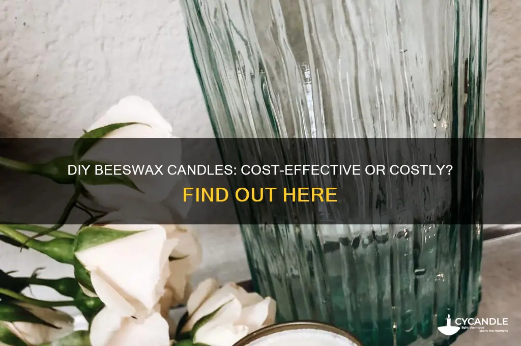 is it cheaper to make your own beeswax candles