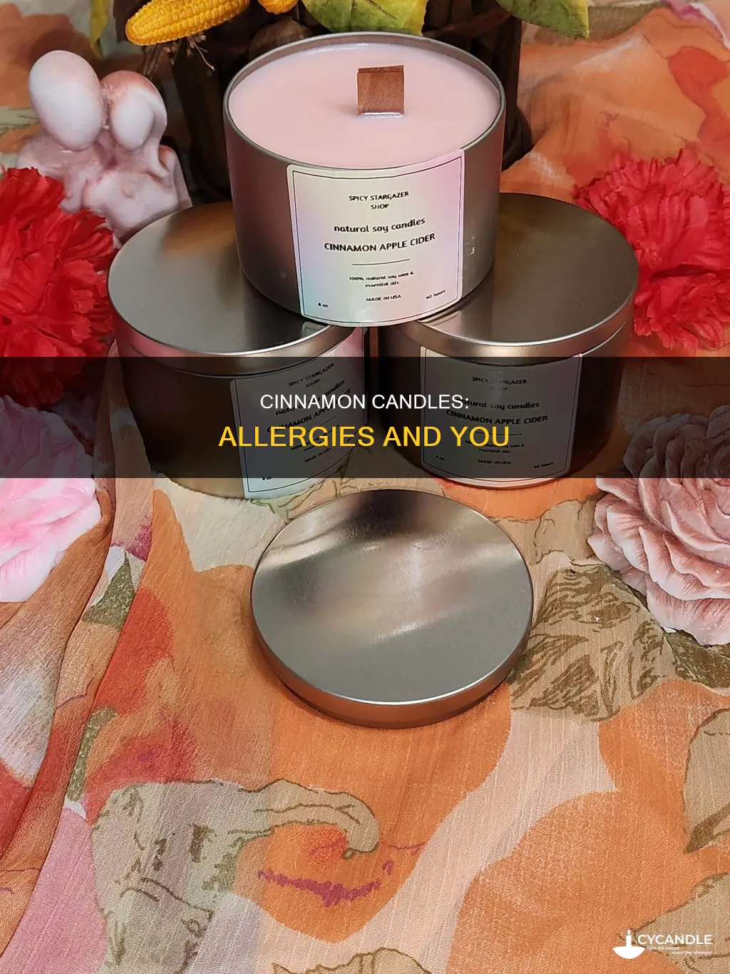 is it common to be allergic to cinnamon candles