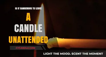 Candle Safety: Unattended Candles Pose Risks