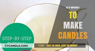 Is Candle Making Hard? A Beginner's Guide to Crafting Candles