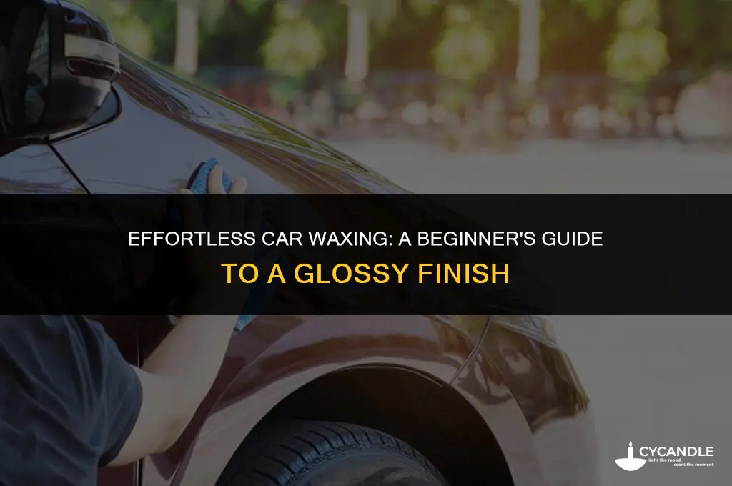 is it easy to wax a car