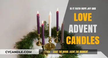 Exploring Advent Candles: Faith, Hope, Joy, and Love's Symbolic Meaning