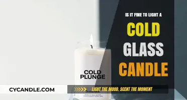 Lighting Cold Glass Candles: Safe Practice or Risky Move?