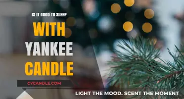 Sleeping with Yankee Candles: Safe, Beneficial, or Risky Practice?