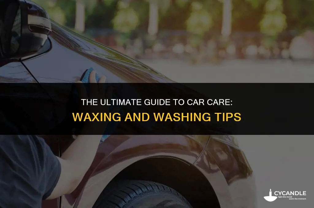 is it good to wash car after waxing