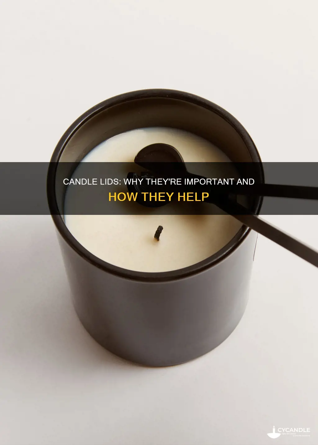is it important to have a lid for your candle