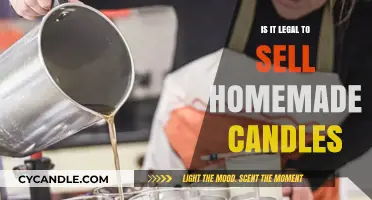 Selling Homemade Candles: Is It Legal?