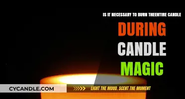 Candle Magic: Must You Burn the Entire Candle for Effective Spells?