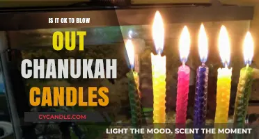 Unveiling the Truth: Blowing Out Chanukah Candles