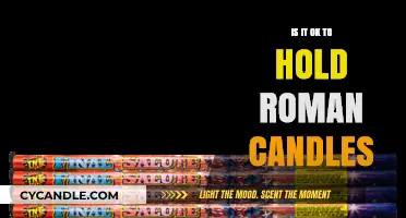 Holding Roman Candles: Safe or Not?