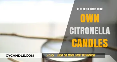 DIY Citronella Candles: Safe, Effective, and Easy to Make at Home