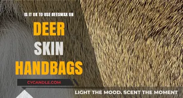 Beeswax on Deer Skin Handbags: A Sustainable Care Solution?