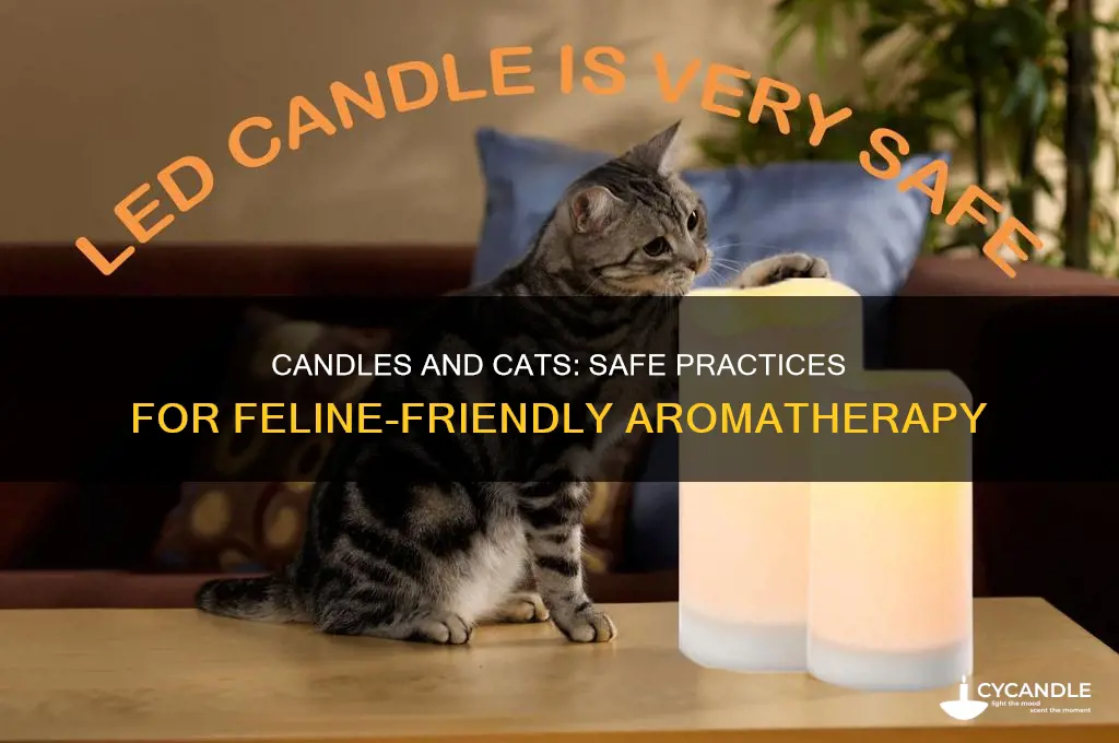 is it okay to burn candles around cats
