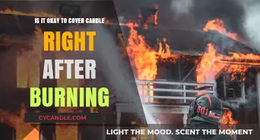 Should You Cover a Candle Immediately After Blowing It Out?