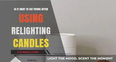 Are Relit Candles Safe? Food Safety Concerns Explained