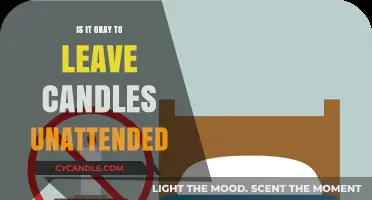 Candles Unattended: A Fire Hazard Waiting to Happen
