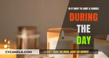 Daytime Candle Lighting: A Cozy Ambiance or Unnecessary Habit?
