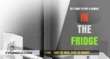 Can You Safely Store a Lit Candle in the Fridge?
