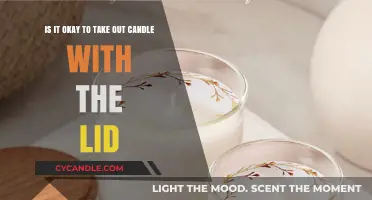 Why You Shouldn't Remove Candle Lids