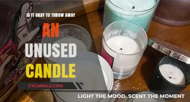 Why You Shouldn't Toss Unused Candles