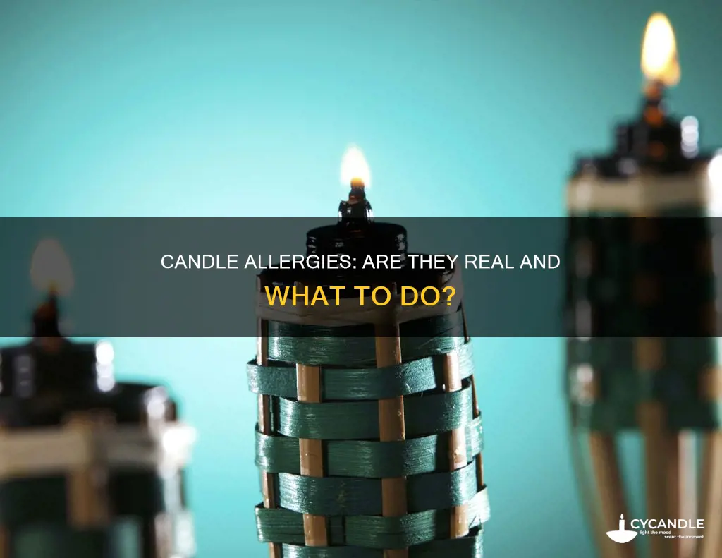 is it possible to be allergic to candles