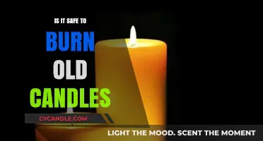 Is Burning Old Candles Safe? Risks and Precautions to Consider