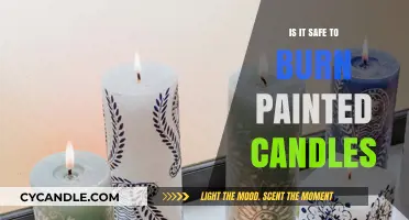 Burning Painted Candles: Safety Concerns and Potential Health Risks Explained