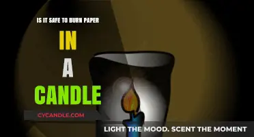 Burning Paper in Candles: Safe Practice or Hidden Danger?