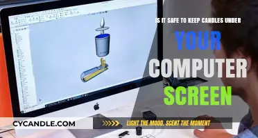 Candles Under Computer Screens: Safe Practice or Fire Hazard?