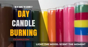Is It Safe to Leave a 7-Day Candle Burning?