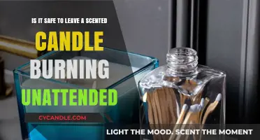 Unattended Scented Candles: Safe Practice or Hidden Fire Hazard?
