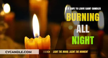 Saint Candles Burning Overnight: Safe Practice or Hidden Danger?