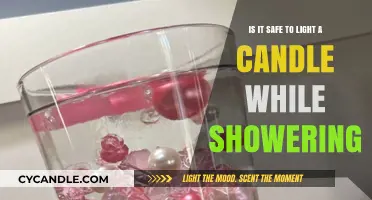 Showering with Candles: Safe Ambiance or Hazardous Practice?