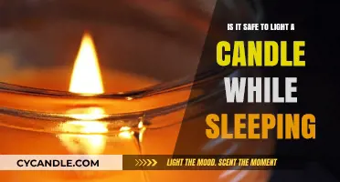 Candle Safety: Risks of Lighting Candles While Sleeping