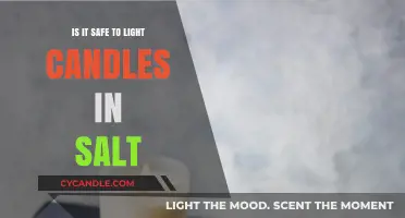 Lighting Candles in Salt: Safe Practice or Potential Hazard?