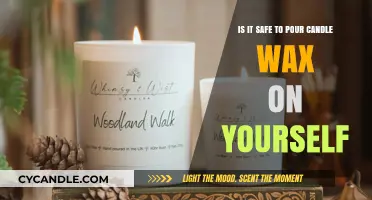 Is Pouring Candle Wax on Yourself Safe? Risks and Precautions