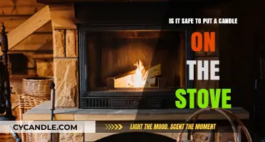Candles on Stoves: Safe Practice or Potential Fire Hazard?