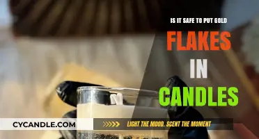 Gold Flakes in Candles: Safety, Risks, and Best Practices Explained
