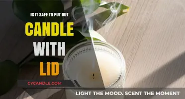 Safely Extinguishing Candles: Is Using a Lid the Right Method?